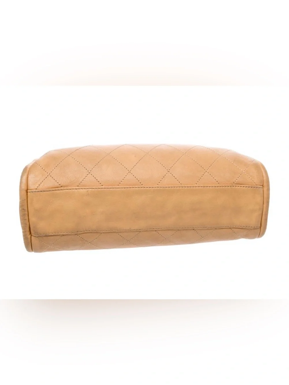 CHANEL Quilted Lambskin Shoulder Bag Soft Hobo